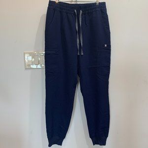 Figs Navy Uman Relaxed Jogger Scrub Pants